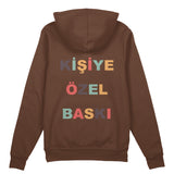 Kişiye Özel Baskılı Oversize Hoodie