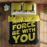 May The Force Be With You - Star Wars Çift Taraflı Nevresim Takımı