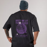 Meet Me At The Disco Oversize Tişört
