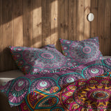 Mandala & Mor Mandala Çift Taraflı Nevresim Takımı