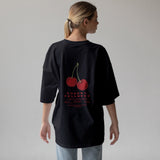 Cherry Mood Oversize Tişört