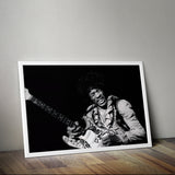 Jimi Hendrix Falkoner Centret Copenhagen 1969 Poster