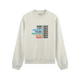 Formula 1 / Week Days Oversize Sweatshirt