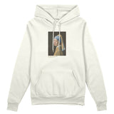 İnci Küpeli Kız Oversize Hoodie