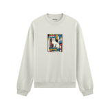 Bauhaus Cat Tişört Oversize Sweatshirt