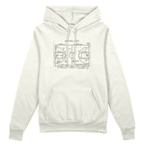 Basketball Court Oversize Hoodie