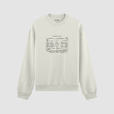 Basketball Court Oversize Sweatshirt