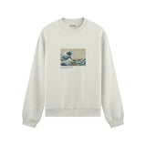 Kanagawa Oki Nami Ura Oversize Sweatshirt