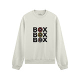 Box Box Box Oversize Sweatshirt
