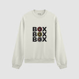 Box Box Box Oversize Sweatshirt