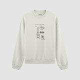 Fender Stratocaster Gitar Oversize Sweatshirt