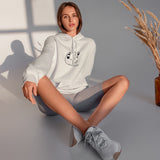 Wine Lover Cat Oversize Hoodie