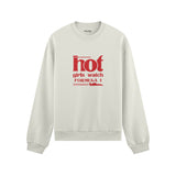Hot Girls Watch Formula 1 Oversize Sweatshirt