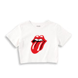 The Rolling Stones Crop Tişört