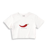 Chili Vibes Only Crop Tişört