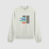 Formula 1 / Week Days Oversize Sweatshirt