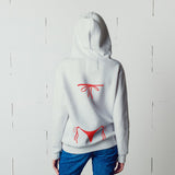Red Bikini Oversize Hoodie