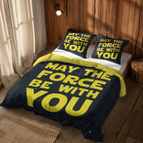 May The Force Be With You - Star Wars Çift Taraflı Nevresim Takımı