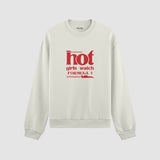 Hot Girls Watch Formula 1 Oversize Sweatshirt