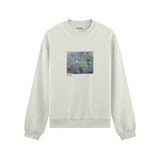 Water Lilies Oversize Sweatshirt