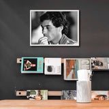 Ayrton Senna Monokrom Poster