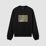 Avatar The Last Airbender Map Oversize Sweatshirt