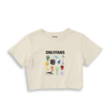 Onlyfans Crop Tişört