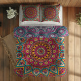 Mandala & Mor Mandala Çift Taraflı Nevresim Takımı