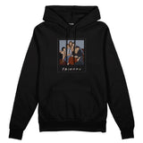Friends Silüetli Oversize Hoodie
