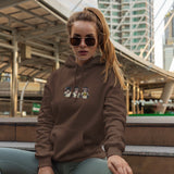 Diplomatic Monkeys Oversize Hoodie