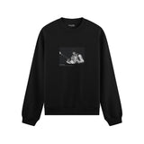 Jimi Hendrix Falkoner Centret Copenhagen 1969 Oversize Sweatshirt