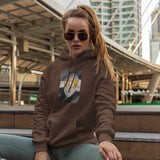 Albert Einstein / Homer Simpson Oversize Hoodie