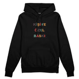 Kişiye Özel Baskılı Oversize Hoodie