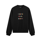 Kişiye Özel Baskılı Oversize Sweatshirt