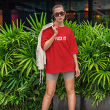 FUCK IT Oversize Tişört
