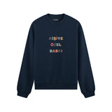 Kişiye Özel Baskılı Oversize Sweatshirt