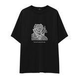 The Ear, The Skull & The Pipe Oversize Tişört