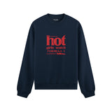 Hot Girls Watch Formula 1 Oversize Sweatshirt