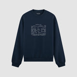 Basketball Court Oversize Sweatshirt