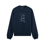 Fender Stratocaster Gitar Oversize Sweatshirt