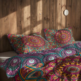 Mandala & Mor Mandala Çift Taraflı Nevresim Takımı