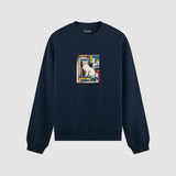 Bauhaus Cat Tişört Oversize Sweatshirt