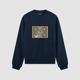Avatar The Last Airbender Map Oversize Sweatshirt