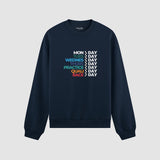 Formula 1 / Week Days Oversize Sweatshirt