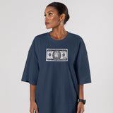 Morty Dollar Oversize Tişört