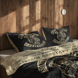 Sons of Anarchy & Harley Davidson Model 28B Vintage Çift Taraflı Nevresim Takımı