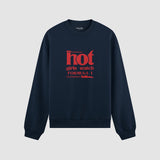 Hot Girls Watch Formula 1 Oversize Sweatshirt