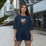 Friends Silüetli Oversize Tişört