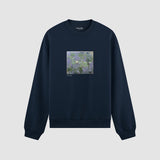 Water Lilies Oversize Sweatshirt