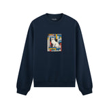 Bauhaus Cat Tişört Oversize Sweatshirt